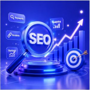 Digital Marketing Agency providing SEO strategies to improve search rankings and online visibility.